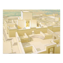 The Temple of Jerusalem Custom Invitations