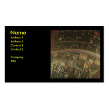 THE THEATRE BUSINESS CARD