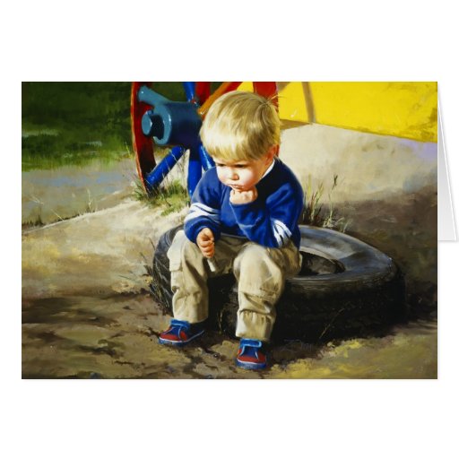 The Thinker Greeting Cards
