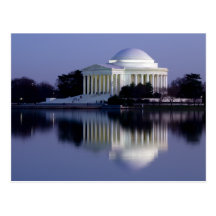 The Thomas Jefferson Memorial Post Card