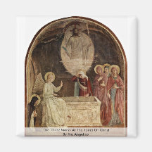 The Three Marys At The Tomb Of Christ Magnets