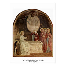 The Three Marys At The Tomb Of Christ Postcards