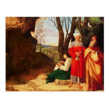 The Three Philosophers Post Card