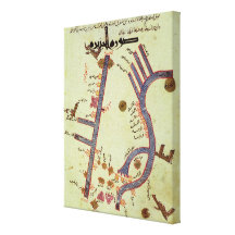 The Tigris and the Euphrates Gallery Wrapped Canvas
