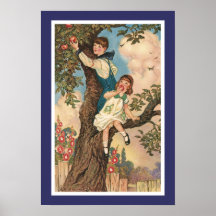 The Tree Climbers Print