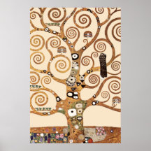 The Tree of Life by Gustav klimt Posters