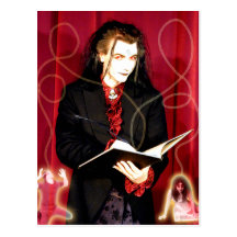 The Trickster Tarot Card Art Post Cards