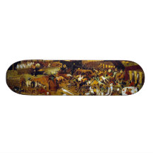 The Triumph of Death by Pieter Bruegel the Elder Skateboard