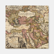 The Turkish Empire Refrigerator Magnet