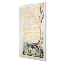 The Tyger, from Songs of Innocence Stretched Canvas Prints