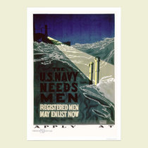 The U.S. Navy Needs Men (US02300) posters