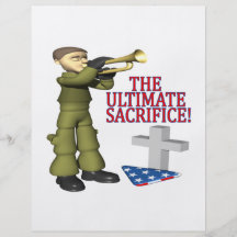 The Ultimate Sacrifice Personalised Flyer