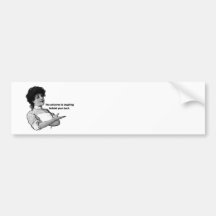 The Universe if Laughing Behind Your Back Bumper Stickers