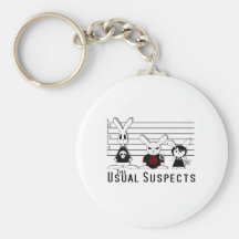 The Usual Suspects Key Chains