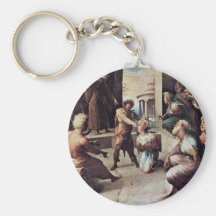The Victim Of Seleukus Of Locri Keychains
