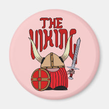 The Viking Refrigerator Magnet