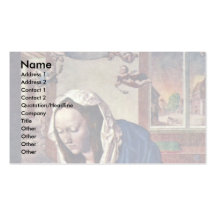 The Virgin And Child By Albrecht Dürer Business Card