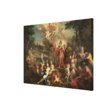 The Vision of Aeneas in the Elysian Fields Canvas Print