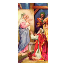 The Visit of the Wise-Men Customized Photo Card