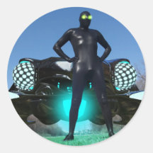 The Visitor 2 Sticker