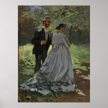 The Walkers - Claude Monet Posters