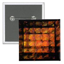 The Wall Abstract Art Button (square)