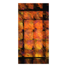 The Wall Abstract Art Photo Card