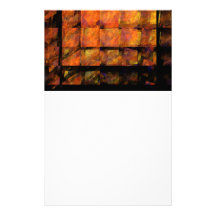The Wall Abstract Art Stationery