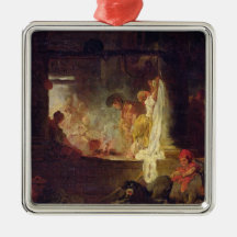 The Washerwomen, c.1759 Christmas Tree Ornaments