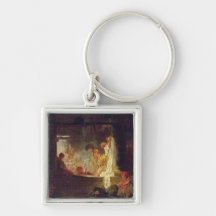 The Washerwomen, c.1759 Keychains