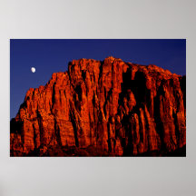 The Watchman and the Moon Print