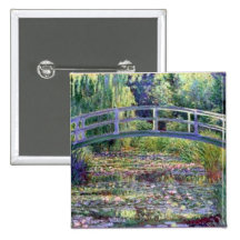 The Water Lily Pond by Claude Monet Pins