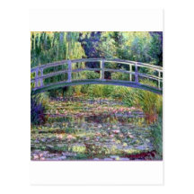 The Water Lily Pond by Claude Monet Post Card