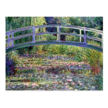The Water Lily Pond by Claude Monet Postcard