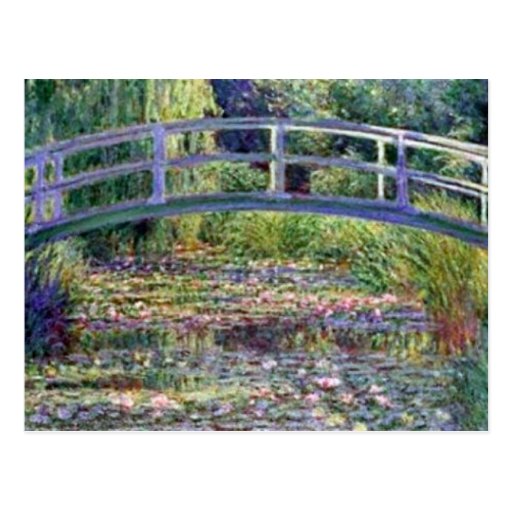 The Water Lily Pond by Claude Monet Postcard