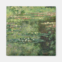 The Waterlily Pond, 1904 Fridge Magnet
