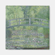 The Waterlily Pond: Green Harmony, 1899 Magnet