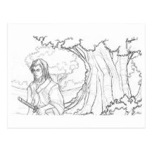 The way of the Warrior Post Card