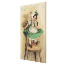 The Wearing of the Green Stretched Canvas Prints