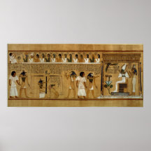 The Weighing of the Heart against Maat's Feather Poster