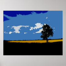 THE WHEAT FIELD PRINT