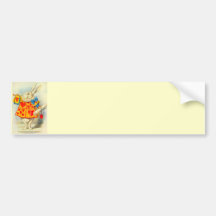 The White Rabbit Full Colour Bumper Sticker