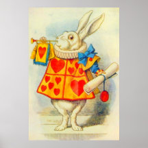 The White Rabbit Full Colour Posters