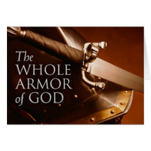 The Whole Armour of God Card