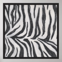 The Wild Zebra Print