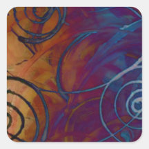 The Wind Collection Square Sticker
