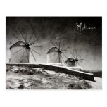 The windmills of Mykonos 2 - Postcard