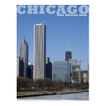 The Windy City Postcard
