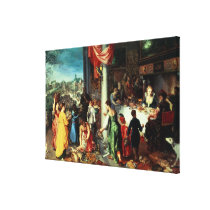 The Winter Feast, Gathering at the Bavarian State canvas prints