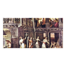 The Wise And The Foolish Virgins By Tintoretto Jac Photo Greeting Card